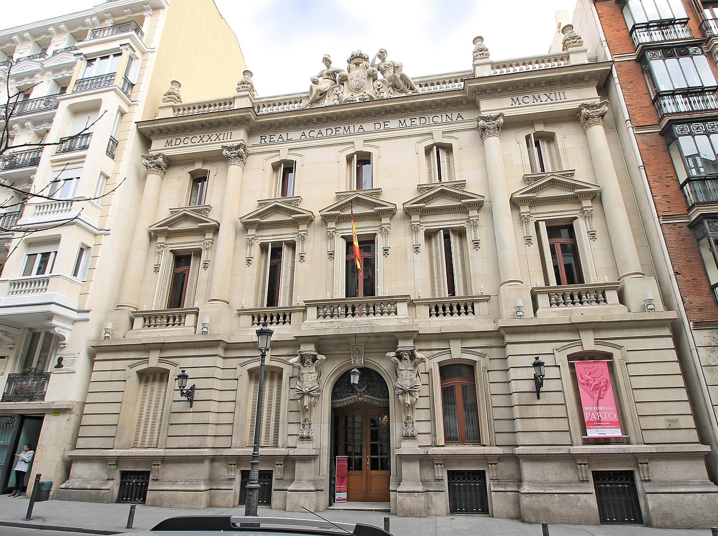 Fachada principal Real Academia de Medicina