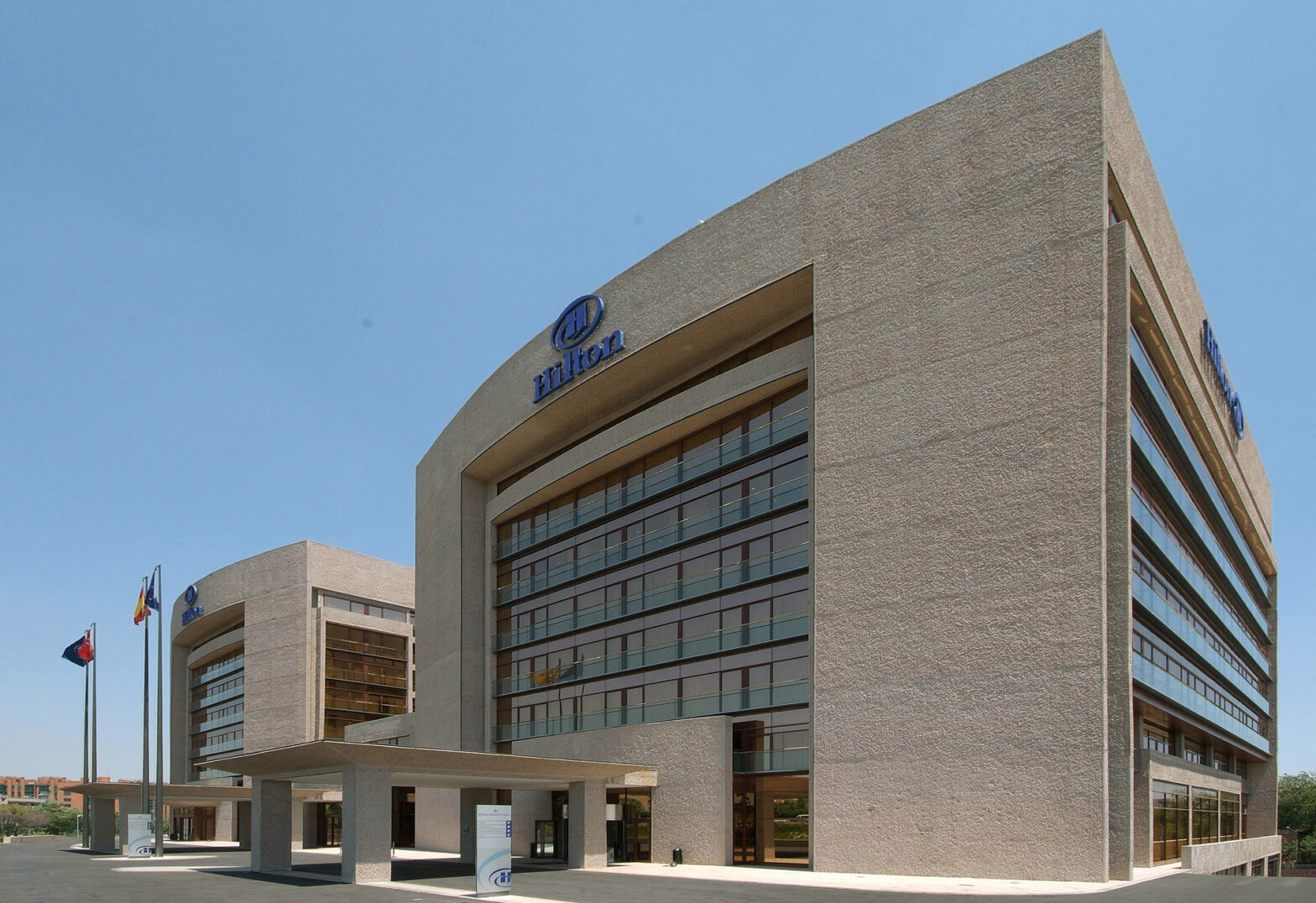 Exterior del Hotel Hilton